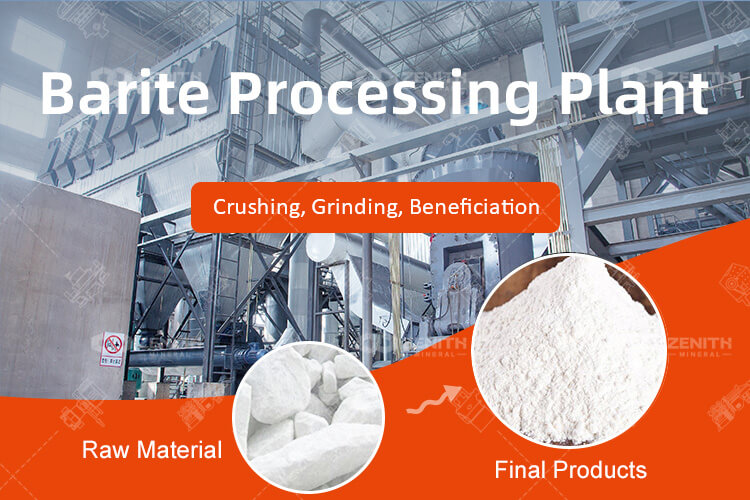 Barite Processing Plant