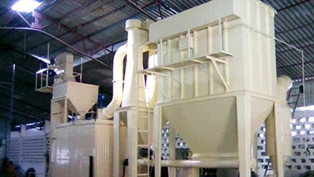 XZM Ultrafine Mill in Talc & Calcium Carbonate Grinding Plant